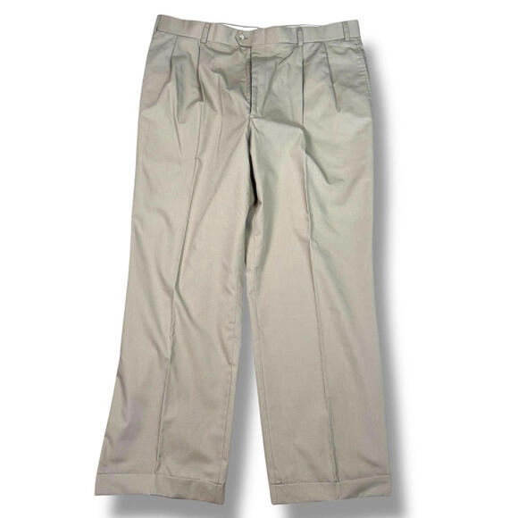 Vintage Haspel Suit Mens 42R Beige Sports Cost Dress Pants 36x28 2 Pieces Retro - Picture 10 of 14